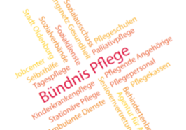 Visual Bündnis Pflege. Grafik: T. Robbers Grafik-Design