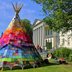 Vorschau: Das „Tipi“ vor dem Kulturzentrum PFL. Foto: Werner Ufferhardt. 