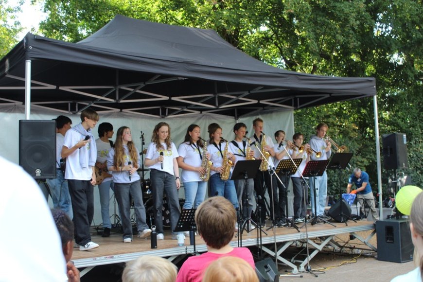 The Georges, die Band des Gymnasiums Eversten. Foto: Sonje Deuling
