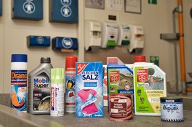 Annahmetisch mit Schadstoffen. Bild: Stadt Oldenburg