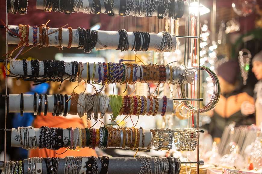Schmuck auf dem Lamberti-Markt 2024. Foto: Sascha Stüber