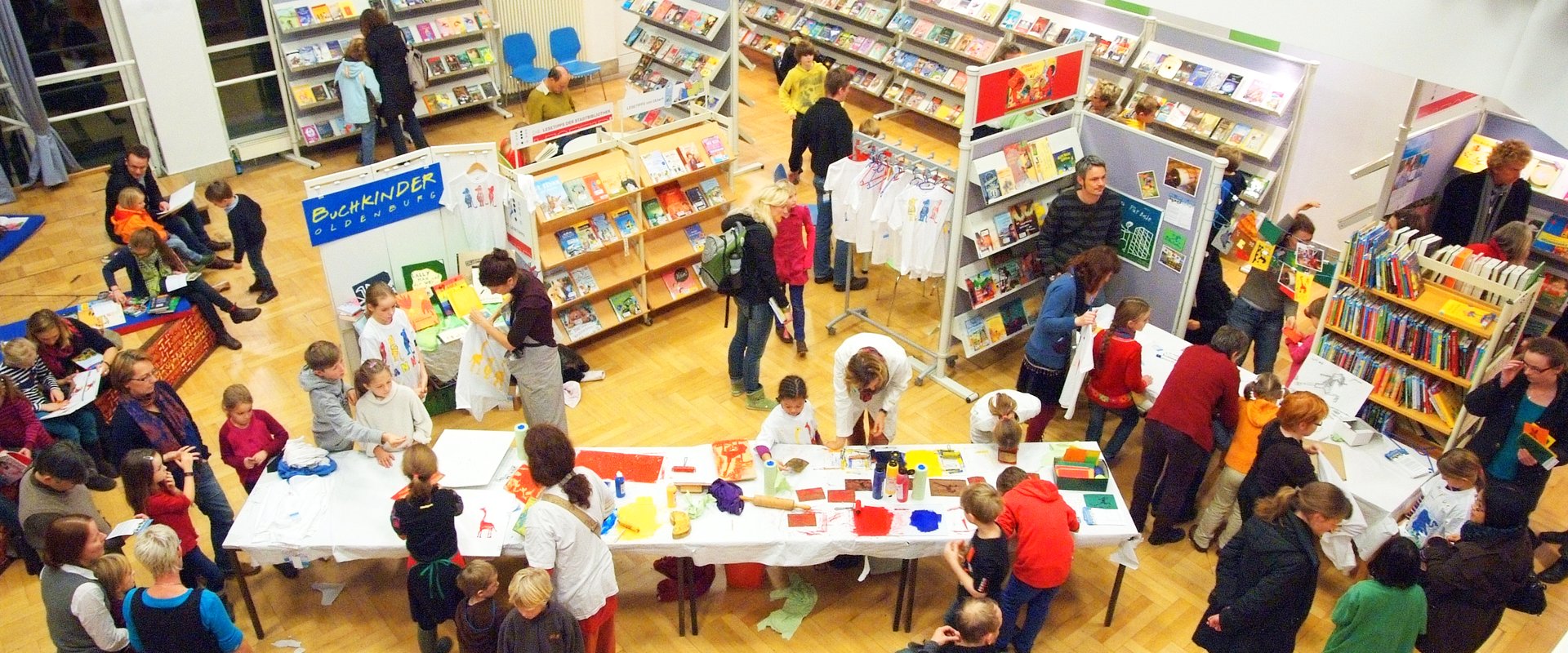 Buchkinder-Projekt auf der KIBUM 2016. Foto: Buchkinder Oldenburg