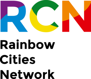 Logo des Rainbow Cities Network. Quelle: RCN
