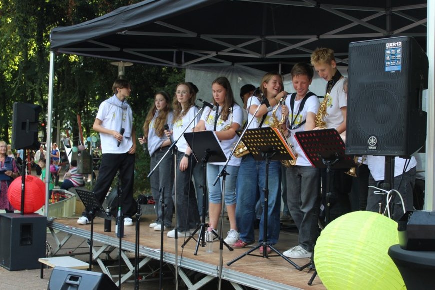 The Georges, die Band des Gymnasiums Eversten. Foto: Sonje Deuling