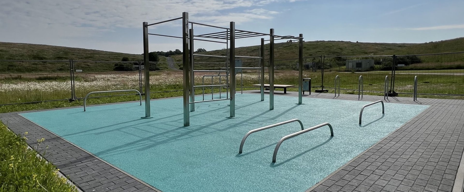Die Calisthenics-Anlage auf dem Utkiek. Foto: Stadt Oldenburg