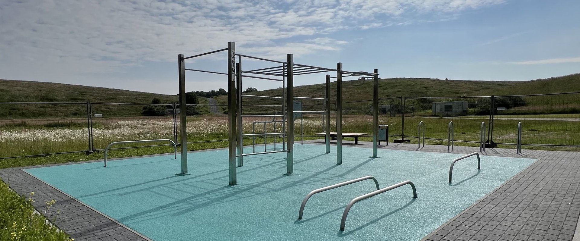 Die Calisthenics-Anlage auf dem Utkiek. Foto: Stadt Oldenburg