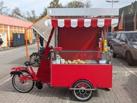 Das rote Foodbike. Foto: Fabian Ehrensberger