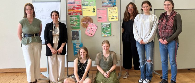 Werkstatt Schreibgeschützt mit Rasha Khayat. Foto: Literatuhaus Oldenburg