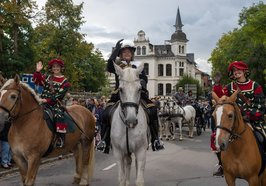 Kramermarktsumzug 2022 - Graf und Knappen. Foto: Sascha Stüber