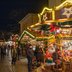 Vorschau: Kinderkarussell mit Blick in Richtung Schloßplatz auf dem Lamberti-Markt 2021. Foto: Sascha Stüber