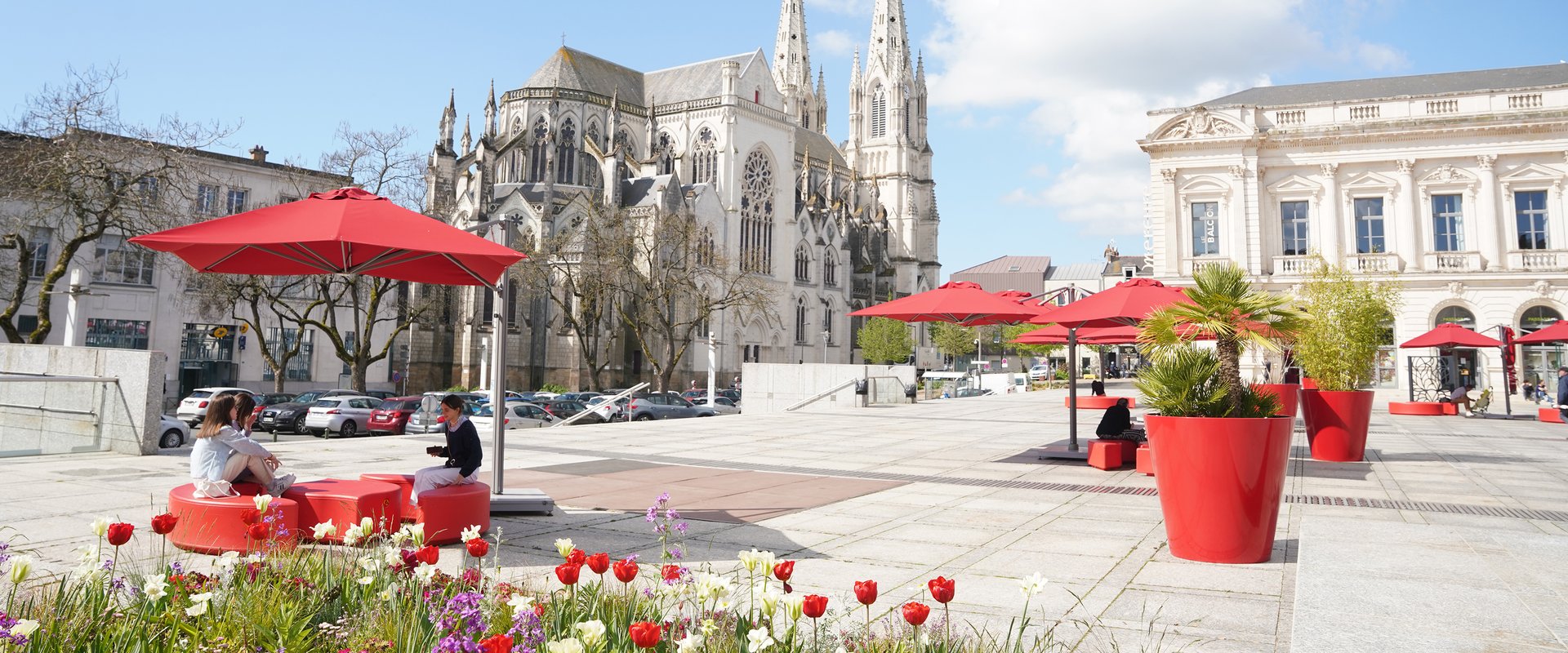 Place Travot in Cholet. Foto: Mathilde Richard