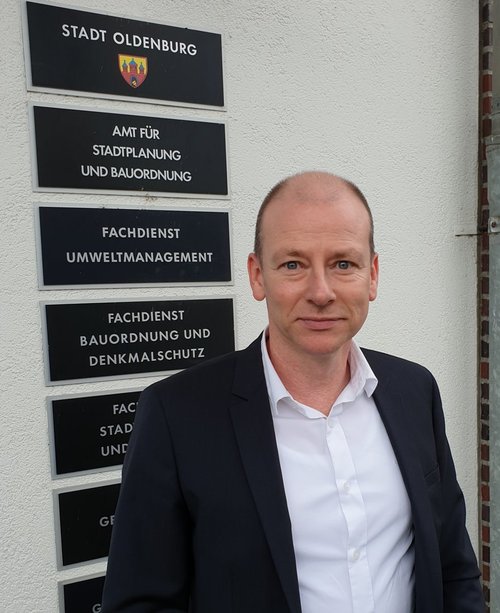 Leitet den Fachdienst Bauordnung und Denkmalschutz: Matthias Wagner. Foto: Stadt Oldenburg