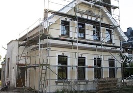 Sanierung einer Oldenburger Hundehütte. Foto: Stadt Oldenburg