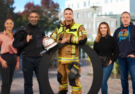 Fünf Mitarbeitende der Stadt Oldenburg. Foto: Stadt Oldenburg