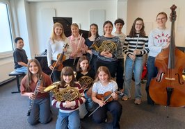 Die Oldenburger Talente, die beim diesjährigen Bundeswettbewerb „Jugend musiziert“ teilgenommen haben. Foto: Stadt Oldenburg