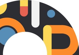 Ausschnitt aus dem Logo der Bildungsregion: Kreis mit bunten Buchstaben. Bild: Stadt Oldenburg