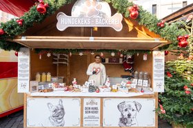 Neu auf dem Lamberti-Markt 2025: Die Hundekeks-Bäckerei. Foto: Sascha Stüber Neu auf dem Lamberti-Markt 2025: Die Hundekeks-Bäckerei. Foto: Sascha Stüber