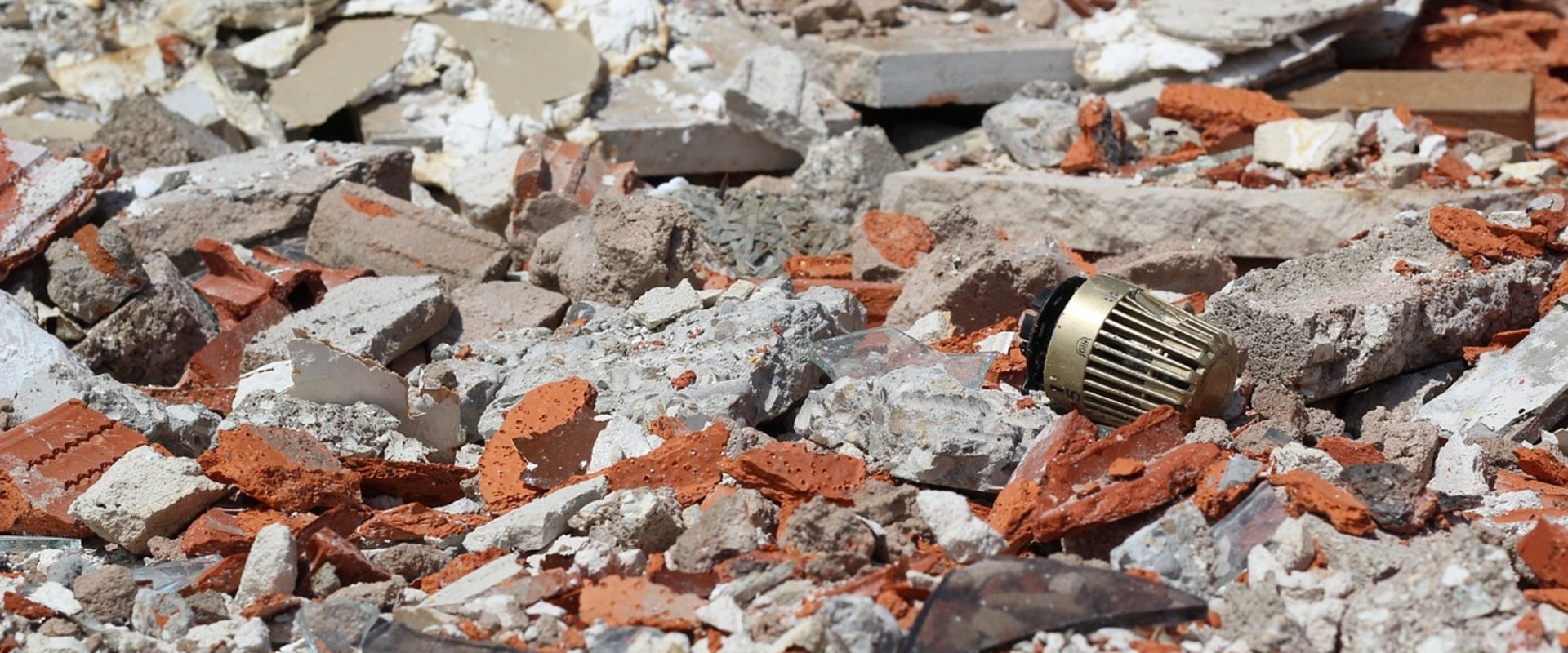 Zerkleinertes Baumaterial. Foto: Hhach/Pixabay