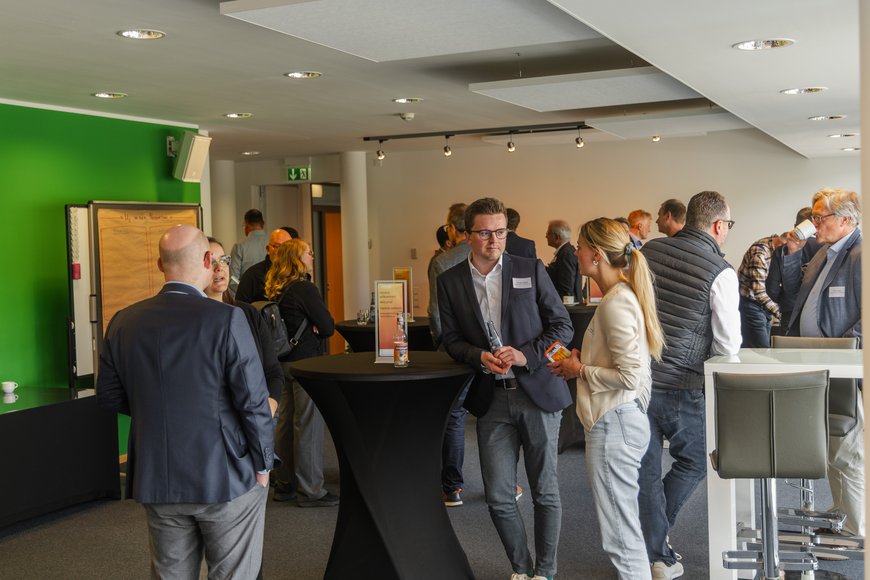 Dikussionen rund um das Thema Wasserstoff bei der Veranstaltung am 6. Mai 2025. Berca Foto & Video