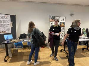 Bild von Besucherinnen des Fachtag Im Viertel verankert. Foto: Stadt Oldenburg