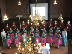 Musikschule im Rathaus. Foto: Stadt Oldeburg Kinderchor der Musikschule im Rathaus. Foto: Stadt Oldeburg