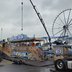 Vorschau: Der Aufbau der Kinderachterbahn „Kuddel der Hai“ auf dem Kramermarkt am 18. September 2025. Foto: Stadt Oldenburg
