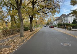 Blick auf die Tirpitzstraße. Foto: Stadt Oldenburg