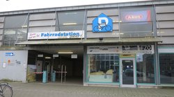 Eingangsbereich der Fahrradstation Nord. Foto: Stadt Oldenburg