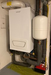 Neu: Eine Gas-Brennwertheizung plus Solaranlage zur Warmwasseraufbereitung. Fotos Stadt Oldenburg