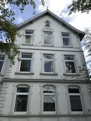 Vorderseite Gebäude Grundschule Heiligengeisttor Vorher. Foto: Stadt Oldenburg.