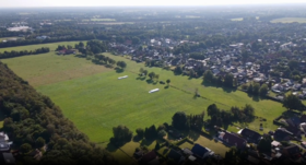 Luftbild des Planungsgebietes