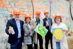 J. Krogmann, Dr. J. Figura, K. Büscher, Dr. S. Wiegmann und C. Cordes. Foto: Hauke-Christian Dittrich