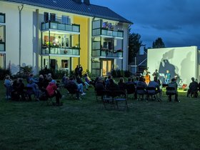 Kino zwischen den Häusern. Foto: Stadt Oldenburg.