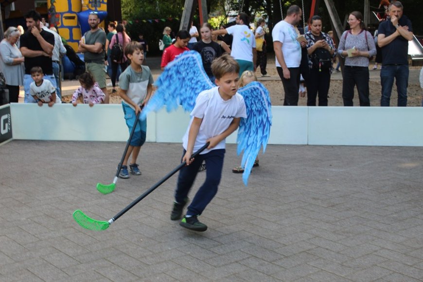 Hockey-Engel. Foto Sonja Deuling