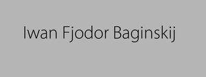 „Iwan Fjodor Baginskij“