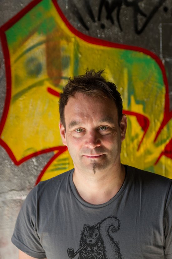 Volker Surmann war mit seinem Jugendbuch „Leon Hertz und die Sache mit der Traurigkeit“ (Mixtvision) nominiert. Foto: Martin Herz Foto: Martin Herz