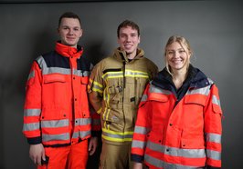 Durchstarten bei der Berufsfeuerwehr Oldenburg: Bewerbungen für die Ausbildungen zur Brandmeisterin, zum Brandmeister sowie zur Notfallsanitäterin sind möglich. Foto: Stadt Oldenburg