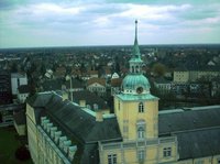 Oldenburg von oben: Schloss. Foto: Rolf Scharfenberg