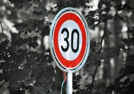 Schild Tempo 30. Foto: Doris Metternich/Pixabay