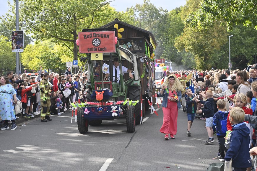 Beitrag zum Kramermarktsumzug. Foto: Sascha Stüber