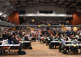 Am 15. April 2024 fiel die Grundsatzentscheidung für den Neubau eines Stadions. Foto: Sascha Stüber