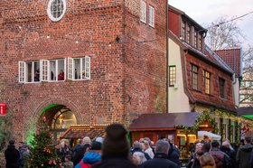 Blick auf Lappan und Grünkohl-Hütte. Foto: OTM/Henricus Lüschen