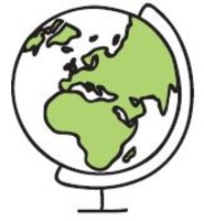 Zu sehen ist ein illustrierter Globus. Illustration: Stadt Oldenburg
