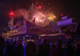 Das Eröffnungs-Feuerwerk auf dem Kramermarkt 2023. Foto: Sascha Stüber