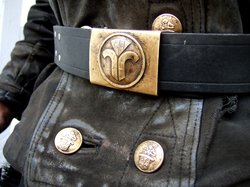 Bild von einem Schornsteinfeger. Foto: Rainer Sturm/Pixelio