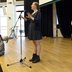 Vorschau: Eröffnungsrede von Vivien Ritter (Projektleitung) zum Festival der lebenden Bilder. Foto: Gerlinde Domininghaus