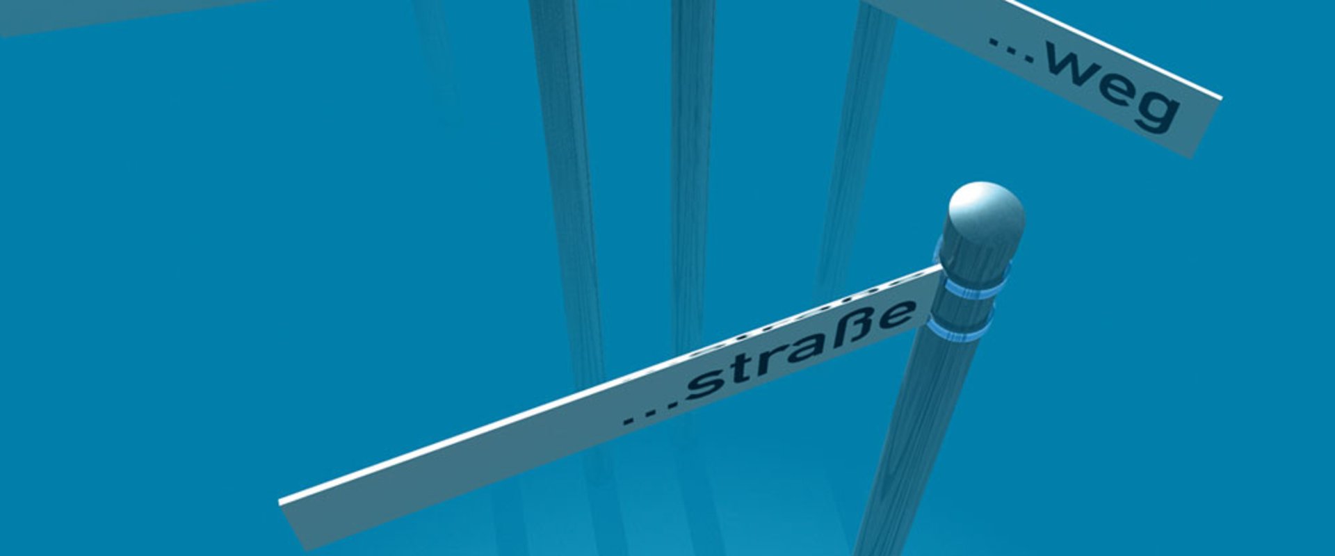 Straßennamen auf Schildern. Grafik: Thomas Robbers
