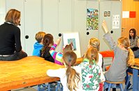 Kunstunterricht mit Werken der Artothek