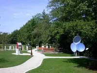 Exhibits at the auditory garden. Picture: Hörgarten Oldenburg