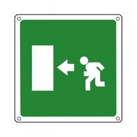 Rettungwegeschild. Foto: Thommy Weiss/Pixelio.de